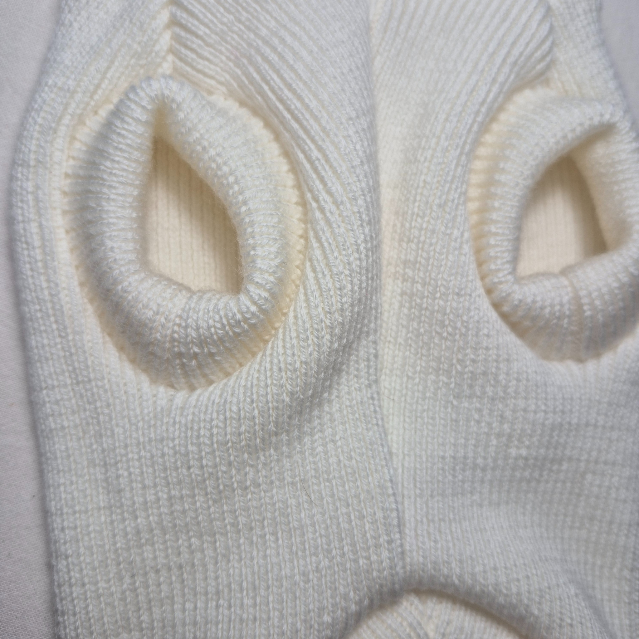 Maglione Bianco Lana Merino per Cani